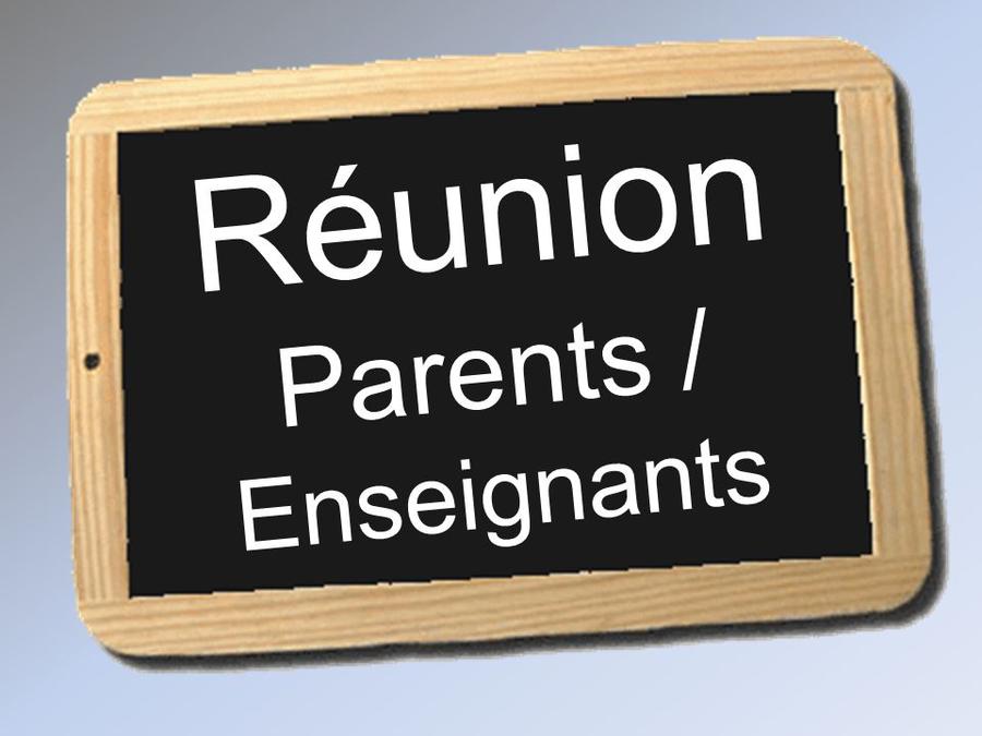 Reunion parents enseignants 900x900